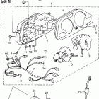 VMAX-4 -VX750U Спидометр