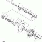 VMAX-VX 750 Вторичный вал