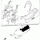 VMAX -VX 500 2-up seat kit alternate
