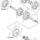 VMAX -VX 500 Track drive 1 alt. parts (ap) for heavy duty