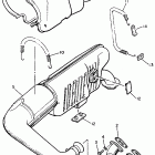 EXCITER II-EX 570SX Выхлопная система