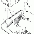 EXCITER II-EX 570E Выхлопная система