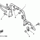 PHAZER-PZ 480ST Кронштейн крепления (паук рулевой)