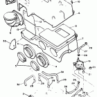 EXCITER II-EX 570E Воздухозаборник