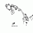 VMAX-VX 750 Кронштейн крепления (паук рулевой)