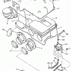 EXCITER II-EX 570SX Воздухозаборник