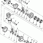 EXCITER II-EX 570 Коленчатый вал и Поршень