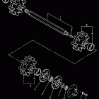 VK 540 III Привод трака 1