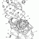 EXCITER II-EX 570ST Цилиндр и головка цилиндра