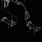 VK 540 III Кронштейн крепления (паук рулевой)