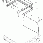 EXCITER II-EX 570ST Бампер, Багажник. Брызговик