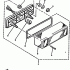 EXCITER II-EX 570 Фонарь задний