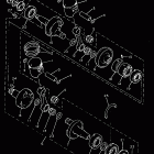 VK 540 III Коленчатый вал и Поршень