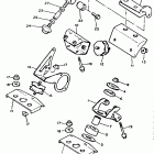 EXCITER II-EX 570 Крепление двигателя