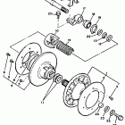 EXCITER II-EX 570 Вторичный вал