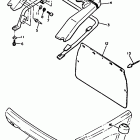 EXCITER II-EX 570 Бампер, Багажник. Брызговик