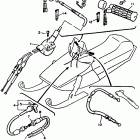 EXCITER II-EX 570 Трос управления