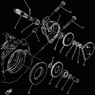 VK 540 III Привод масляного насоса