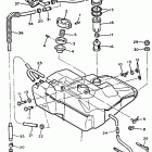 EXCITER II-EX 570 Топливный бак