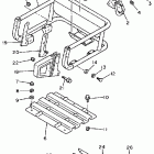 ENTICER II LT ET410TRS Бампер, Багажник. Брызговик
