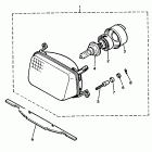 EXCITER II-EX 570 Фара