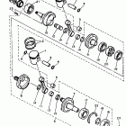 EXCITER II-EX 570 Коленчатый вал и Поршень