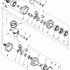 EXCITER II-EX 570E Коленчатый вал и Поршень