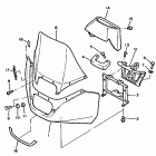 EXCITER II-EX 570 Стекло ветровое