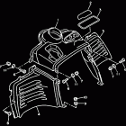 VMAX-4 -VX 750 Панель приборов