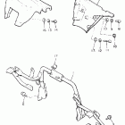 EXCITER II-EX 570E Кронштейн крепления (паук рулевой)