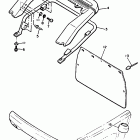 EXCITER II-EX 570 Бампер, Багажник. Брызговик