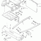 Bravo LT Бампер, Багажник. Брызговик