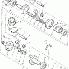 PZ 480E Коленчатый вал и Поршень