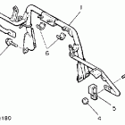 PZ 480ST Кронштейн крепления (паук рулевой)