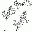 EXCITER II-EX 570 Крепление двигателя