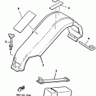 EXCITER II LE (ELEC START)-EX 570E Guard luggage