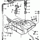 EXCITER II-EX 570 Топливный бак