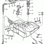 EXCITER II LE (ELEC START)-EX 570E Топливный бак