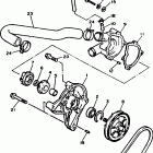 EXCITER II-EX570R Водяной насос