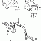 EXCITER II LE (ELEC START)-EX 570E Кронштейн крепления (паук рулевой)