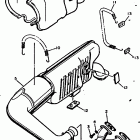 EXCITER II-EX570R Выхлопная система