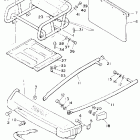 Bravo LT Бампер, Багажник. Брызговик