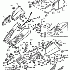 EXCITER II LE (ELEC START)-EX 570E Капот и облицовка