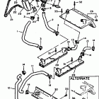 EXCITER II-EX570R Радиатор и Патрубки