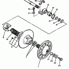 EXCITER II-EX 570 Вторичный вал