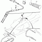 EXCITER-EX 570 Трос управления