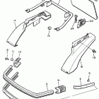 INVITER-CF 300 Бампер, Багажник. Брызговик