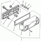 XL 540 Фонарь задний