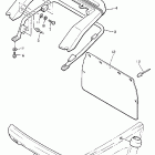 EXCITER LE (ELEC START)-EX 570E Бампер, Багажник. Брызговик
