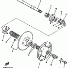 XL 540 Вторичный вал